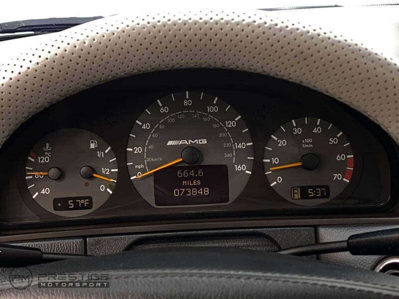 2001 Mercedes-Benz E-Class E 55 AMG