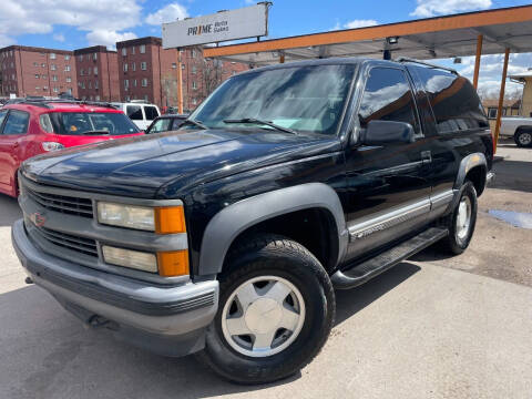 1999 Chevrolet Tahoe for sale at PR1ME Auto Sales in Denver CO