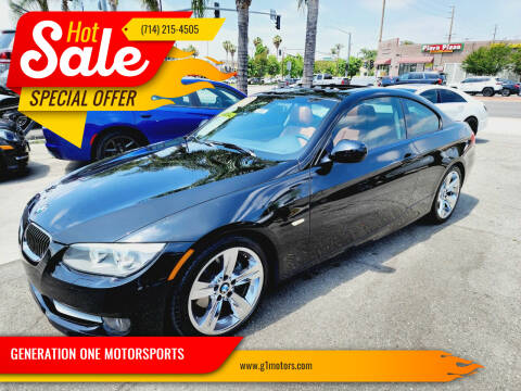 2011 BMW 3 Series for sale at GENERATION ONE MOTORSPORTS in La Habra CA