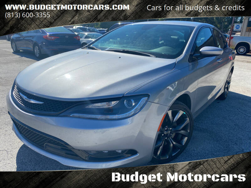 2015 Chrysler 200 for sale at Budget Motorcars in Tampa FL