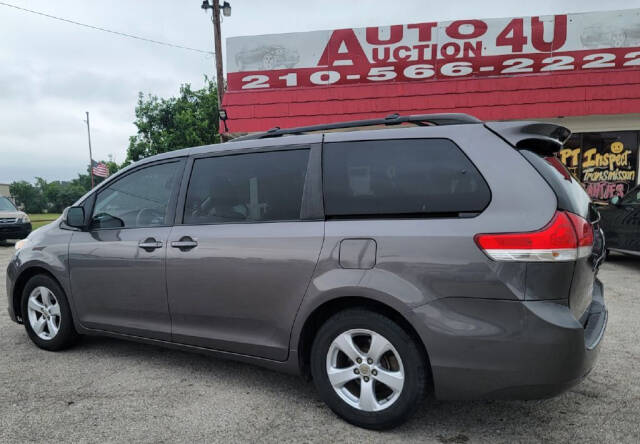 2012 Toyota Sienna for sale at Auto Auction 4 U, LLC in Converse, TX