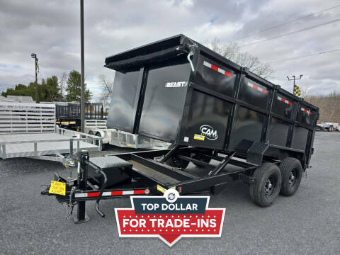 2024 CAM Superline 7x14 15.4K The BEAST Dump for sale at Smart Choice 61 Trailers - CAM Superline Trailers in Shoemakersville PA