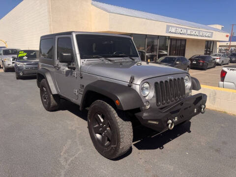 2015 Jeep Wrangler Sport