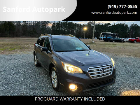 2015 Subaru Outback for sale at Sanford Autopark in Sanford NC