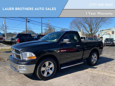 2010 Dodge Ram 1500 for sale at LAUER BROTHERS AUTO SALES in Dover PA