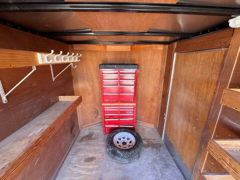 2013 Wells Cargo 6x10 Enclosed Trailer