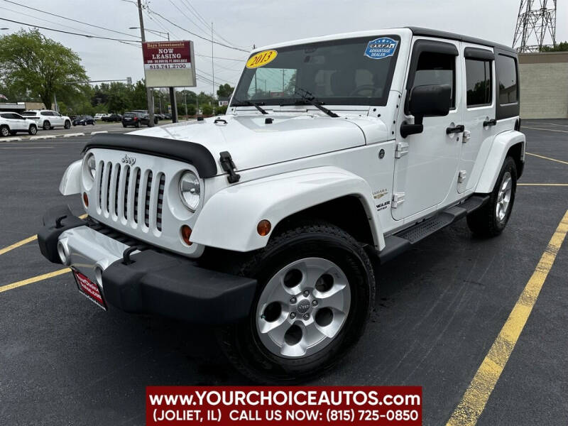 2013 Jeep Wrangler Unlimited for sale at Your Choice Autos - Joliet in Joliet IL