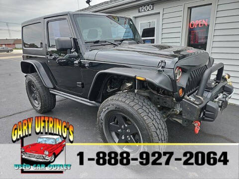 2012 Jeep Wrangler for sale at Gary Uftring's Used Car Outlet in Washington IL