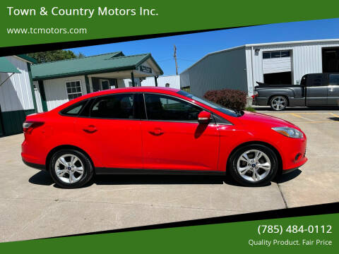2013 Ford Focus for sale at Town & Country Motors Inc. in Meriden KS