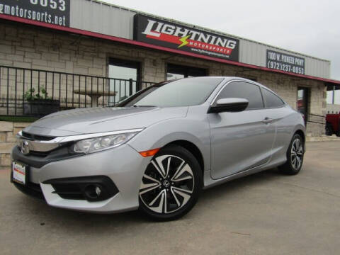 2018 Honda Civic for sale at Lightning Motorsports in Grand Prairie TX