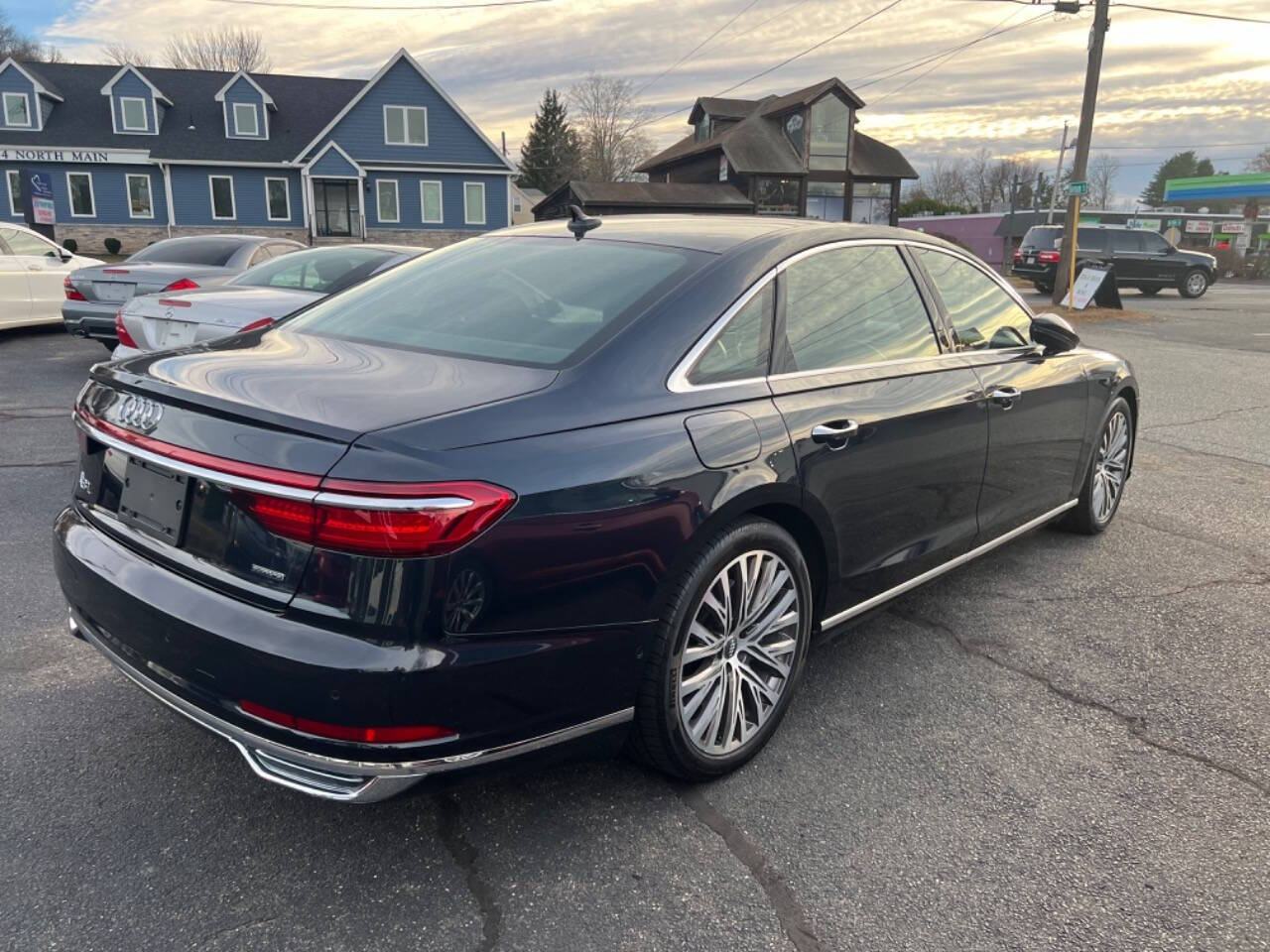 2019 Audi A8 L for sale at James Motors Inc. in East Longmeadow, MA