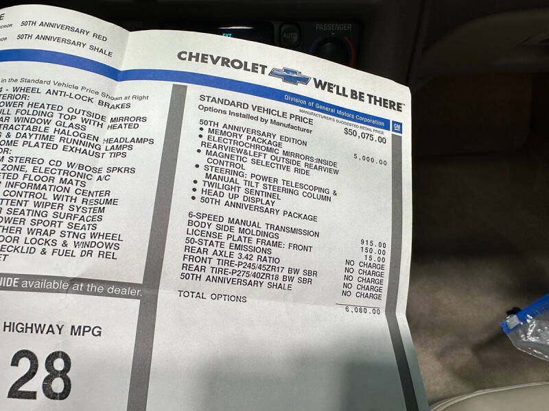 2003 Chevrolet Corvette