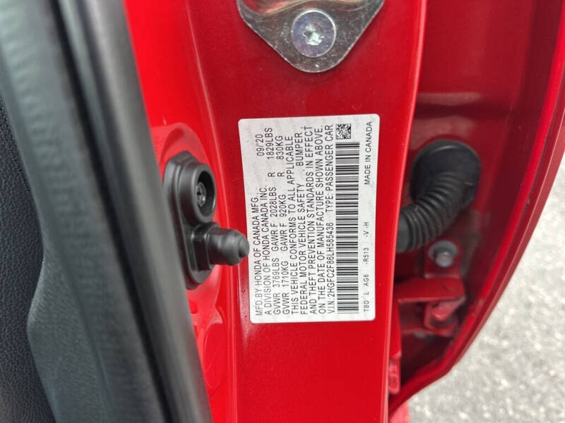 2020 Honda Civic Sport