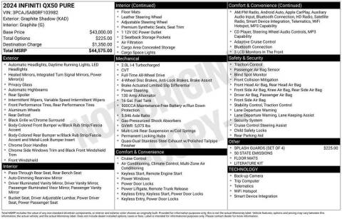2024 Infiniti QX50 Pure