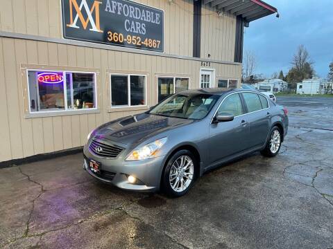 2013 Infiniti G37 Sedan for sale at M & A Affordable Cars in Vancouver WA