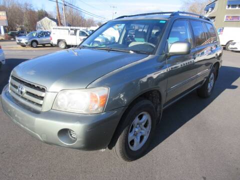 2006 Toyota Highlander for sale at Route 12 Auto Sales in Leominster MA