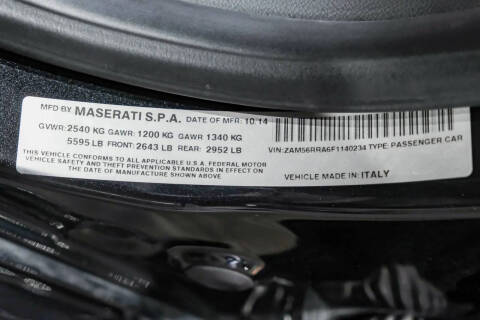 2015 Maserati Quattroporte S Q4