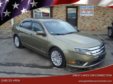 2012 Ford Fusion Hybrid for sale at Great Lakes Car Connection in Metamora MI