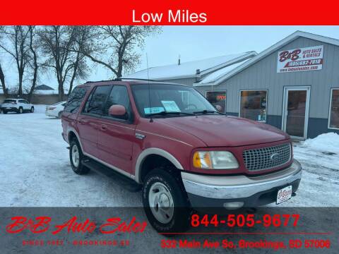 1999 Ford Expedition for sale at B & B Auto Sales in Brookings SD