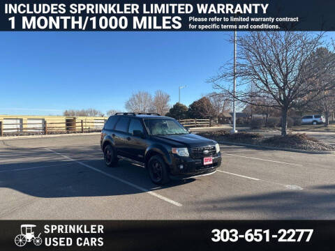 2008 Ford Escape for sale at Sprinkler Used Cars in Longmont CO