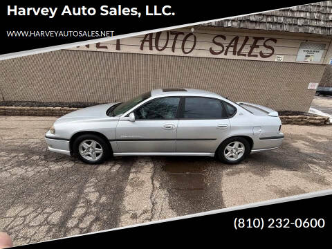 2002 Chevrolet Impala for sale at Harvey Auto Sales, LLC. in Flint MI