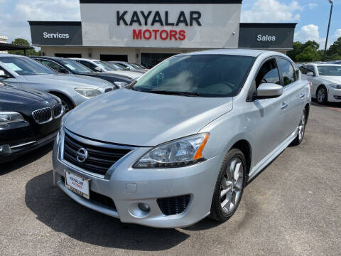 2014 Nissan Sentra for sale at KAYALAR MOTORS in Houston TX