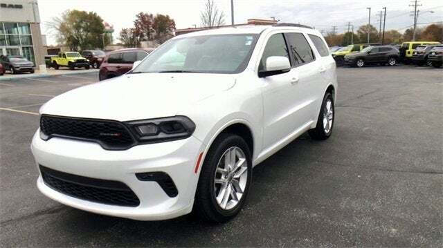 Used 2021 Dodge Durango GT Plus with VIN 1C4RDJDG0MC697098 for sale in North Olmsted, OH