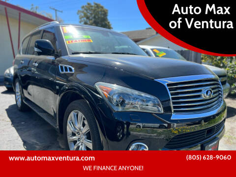2014 Infiniti QX80 for sale at Auto Max of Ventura in Ventura CA