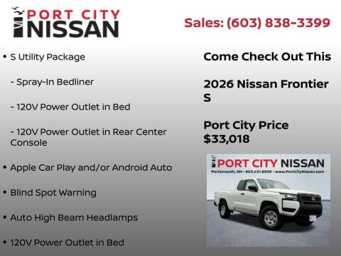 2026 Nissan Frontier S