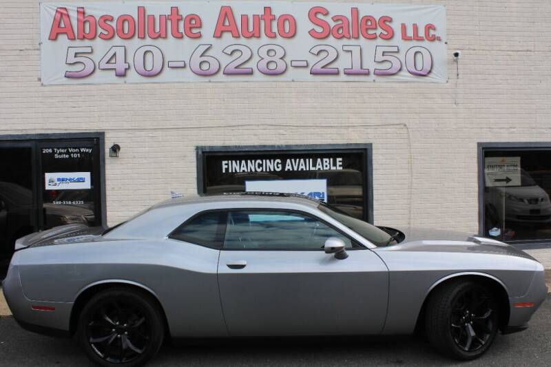 2015 Dodge Challenger for sale at Absolute Auto Sales in Fredericksburg VA