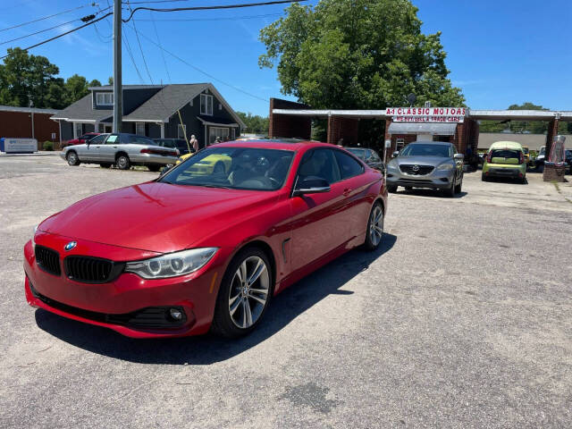 2014 BMW 4 Series for sale at A1 Classic Motor Inc in Fuquay Varina, NC