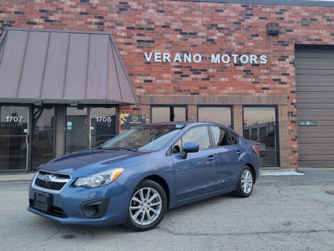 2013 Subaru Impreza for sale at Verano Motors in Addison IL