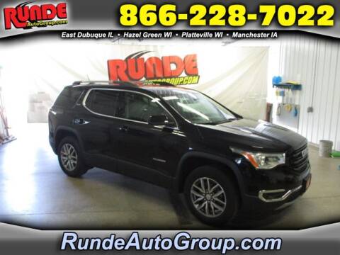 2019 GMC Acadia for sale at Runde PreDriven in Hazel Green WI