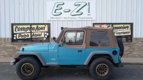 1997 Jeep Wrangler for sale at E-Z Motors, LLC in La Salle CO