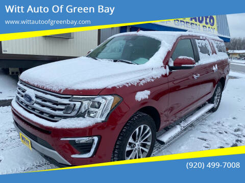 2018 Ford Expedition MAX for sale at Witt Auto Of Green Bay in Green Bay WI