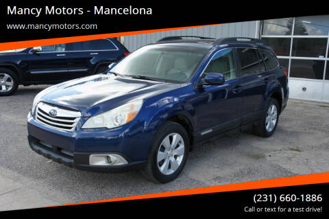 2010 Subaru Outback for sale at Mancy Motors in Mancelona MI