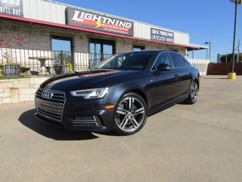 2017 Audi A4 for sale at Lightning Motorsports in Grand Prairie TX