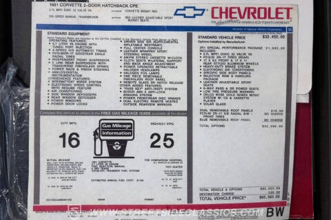 1991 Chevrolet Corvette ZR1