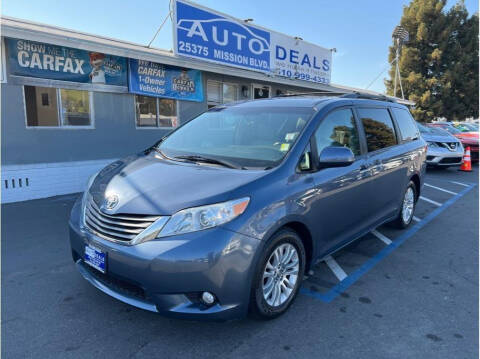 2015 Toyota Sienna for sale at AutoDeals - Auto Deales2 in Hayward CA