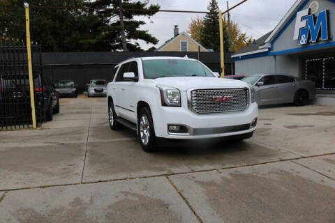 2016 GMC Yukon for sale at F & M AUTO SALES in Detroit MI