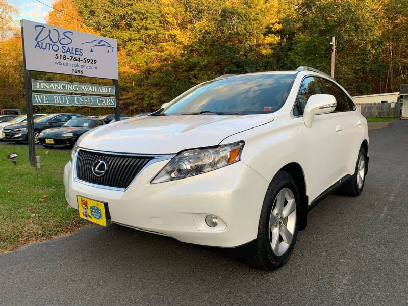 2010 Lexus RX 350 for sale at WS Auto Sales in Castleton On Hudson NY