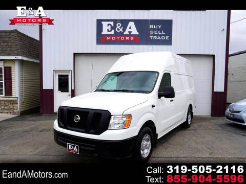 2018 Nissan NV for sale at E&A Motors in Waterloo IA