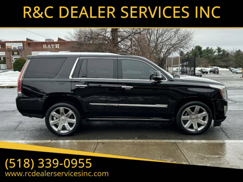 2016 Cadillac Escalade for sale at R&C DEALER SERVICES INC in Cohoes NY