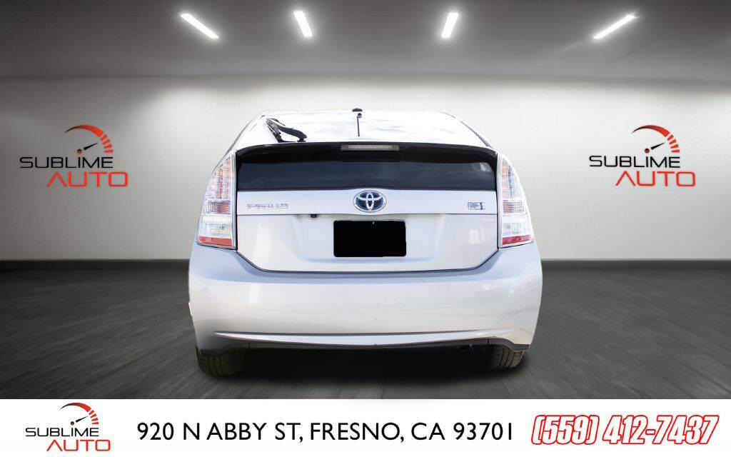 2011 Toyota Prius for sale at SUBLIME AUTO in Fresno, CA