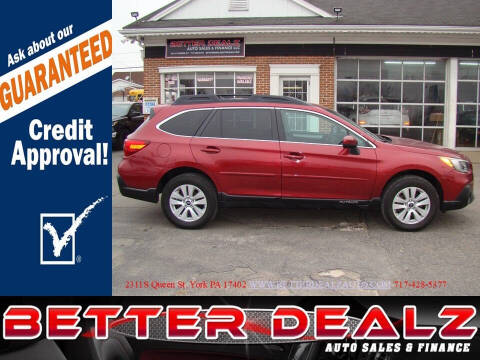 2018 Subaru Outback for sale at Better Dealz Auto Sales & Finance in York PA
