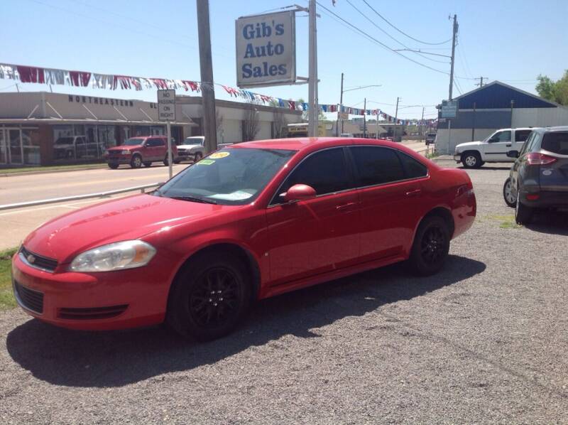 2010 Chevrolet Impala for sale at GIB'S AUTO SALES in Tahlequah OK