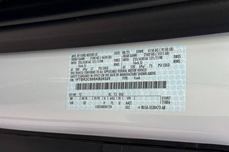 2025 Ford Transit 250