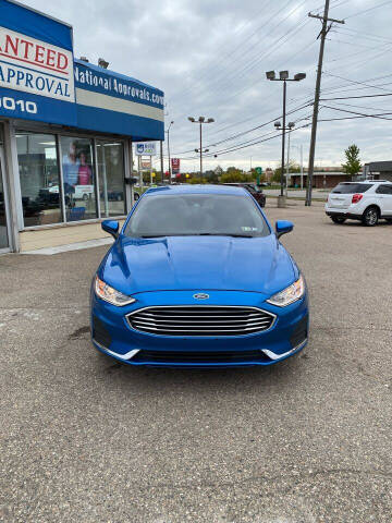 2020 Ford Fusion for sale at National Auto Sales Inc. in Warren MI