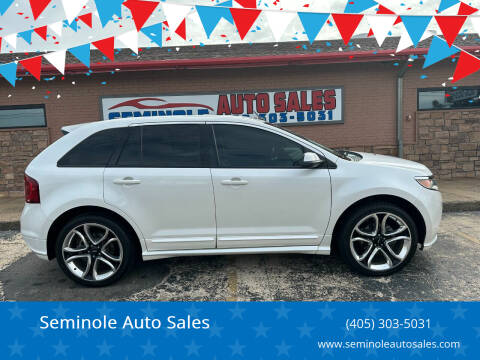 2013 Ford Edge for sale at Seminole Auto Sales in Seminole OK