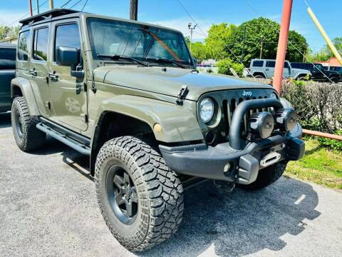 2016 Jeep Wrangler Unlimited for sale at CE Auto Sales in Baytown TX
